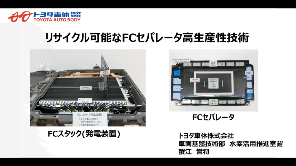 High Productivity FC Separator Technology Based on a Carbon Resin Composite 動画